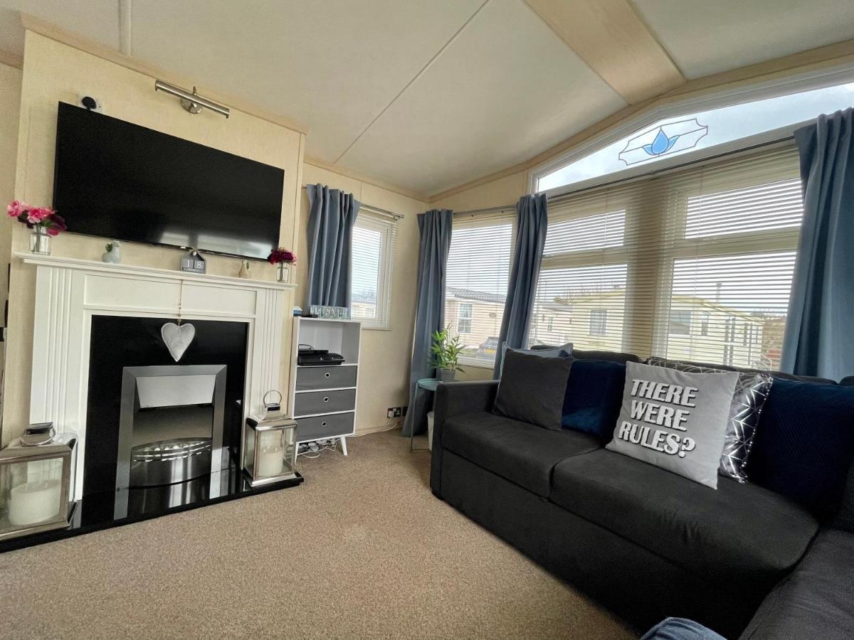 Modern Holiday Home #Skipsea Sands Static Hire Exterior foto